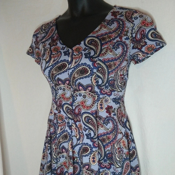 Altrd State Fit and Flare Paisley Dress EUC ❤️ - Picture 6 of 9